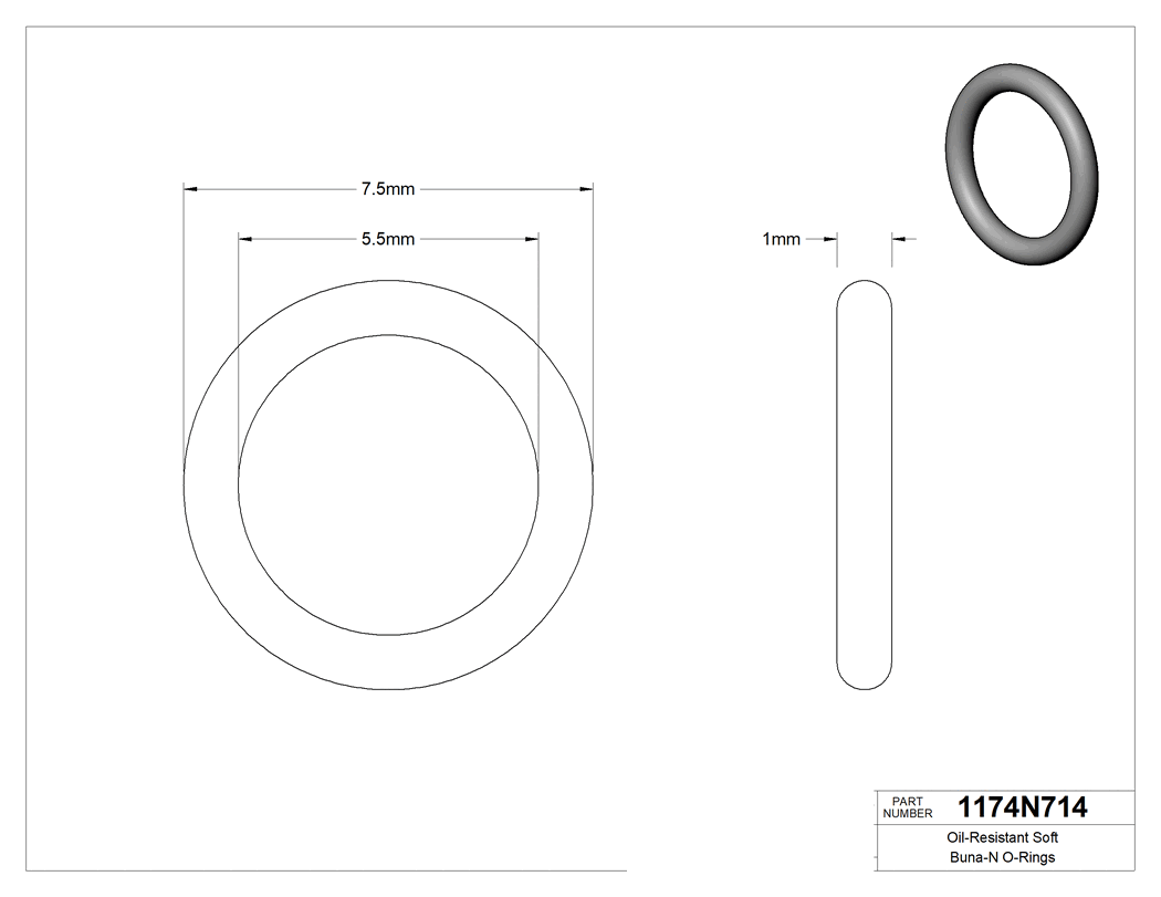 Technical drawing - 1174N714